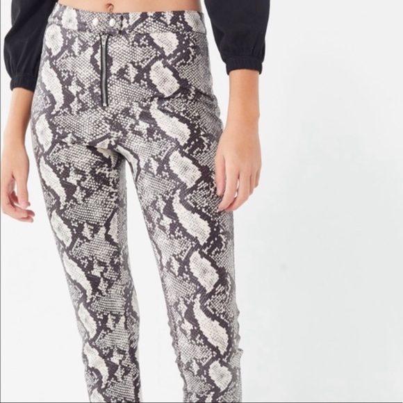 Urban Outfitters Maia Snakeskin Pants - Picture 2 of 16